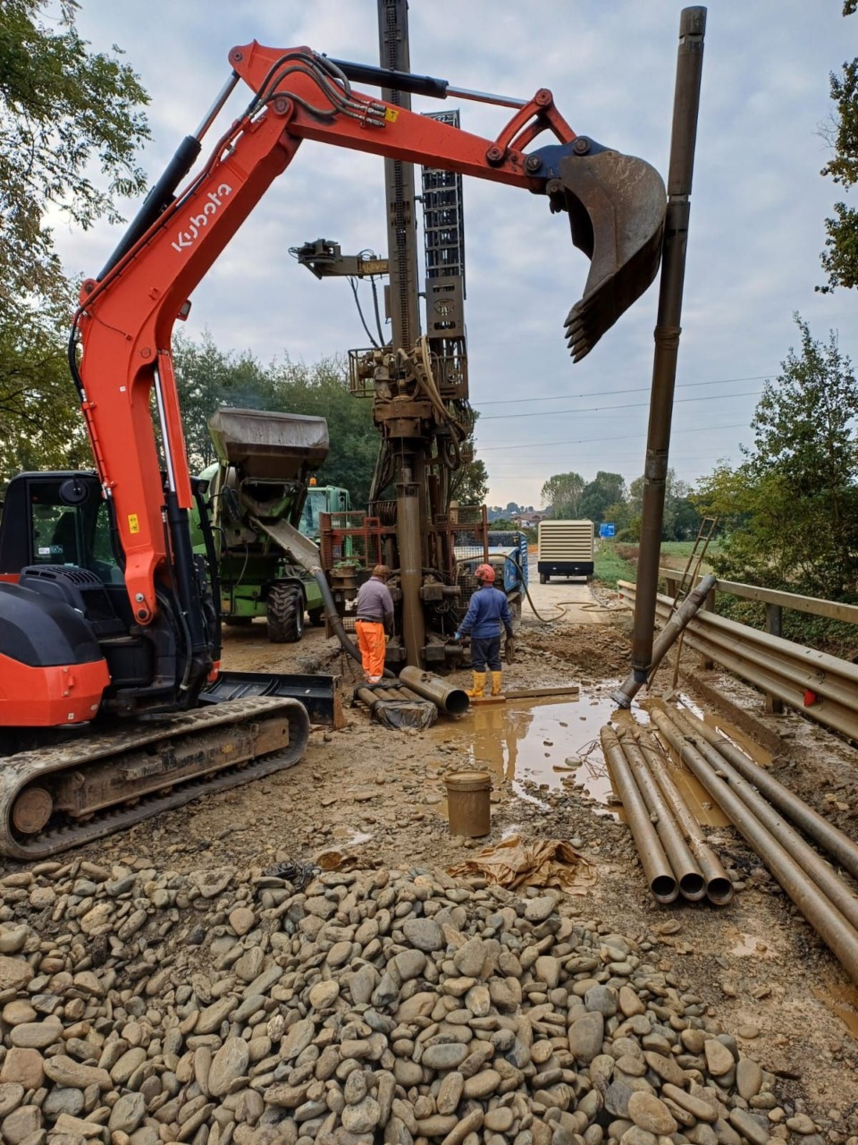Lavori di riparazione del ponticello sul Rivo Cravan: a Volpiano riapertura imminente della Provinciale 39