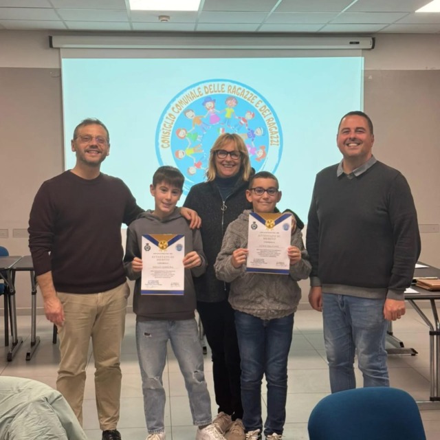 Al CCRR di Lombardore consegnati gli attestati di merito