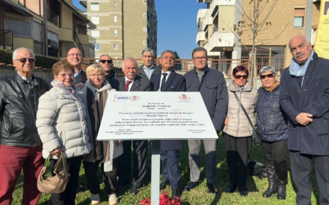Borgaro dedica un giardino a Raffaele Terlizzi: il tributo della città al presidente dei lucani