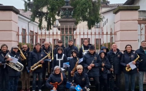 San Giorgio ricorda Carlo Botta con la marcia della Filarmonica