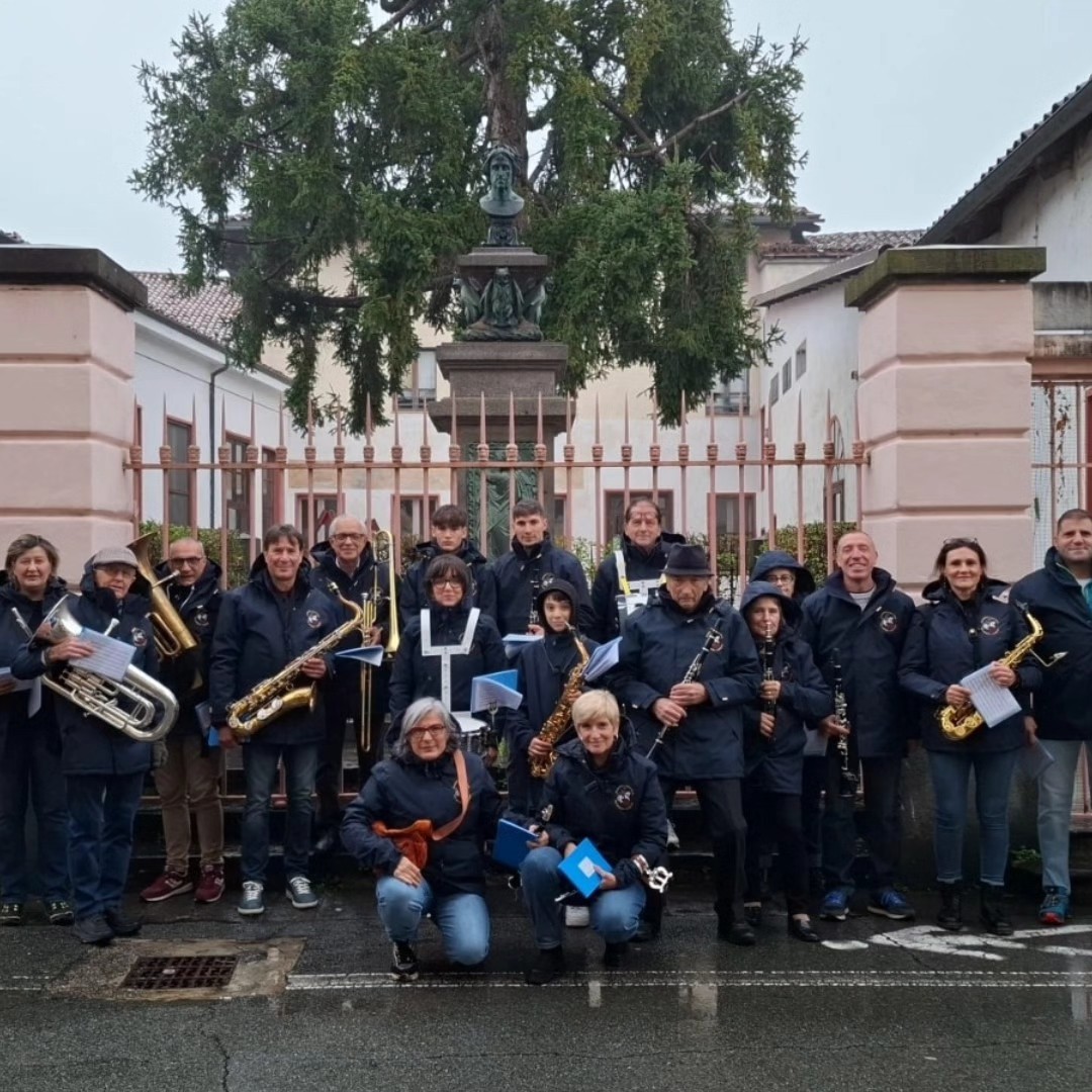 San Giorgio ricorda Carlo Botta con la marcia della Filarmonica