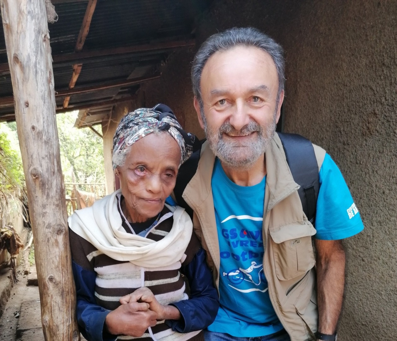 Natale in missione per il volontario montaltese Elidio Viglio