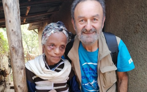 Natale in missione per il volontario montaltese Elidio Viglio