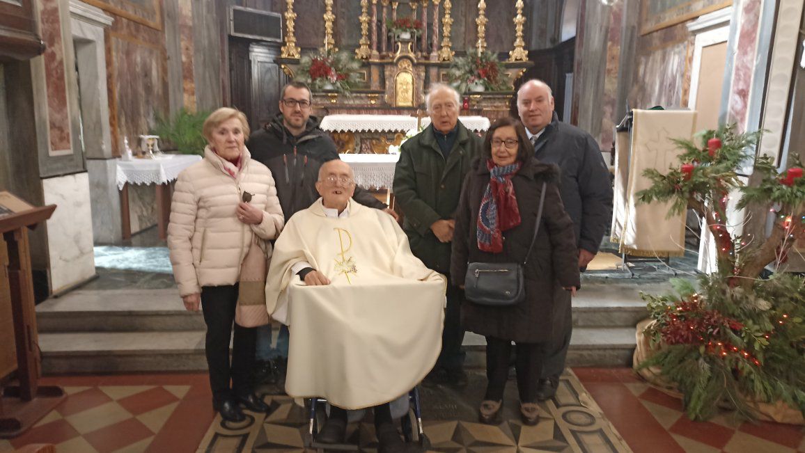 Gli auguri di don Giancarlo Boffa ai suoi affezionati parrocchiani