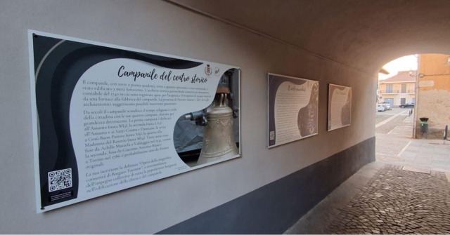 Adesso a Borgaro è possibile leggere e ascoltare la storia della chiesa di Santa Maria Assunta