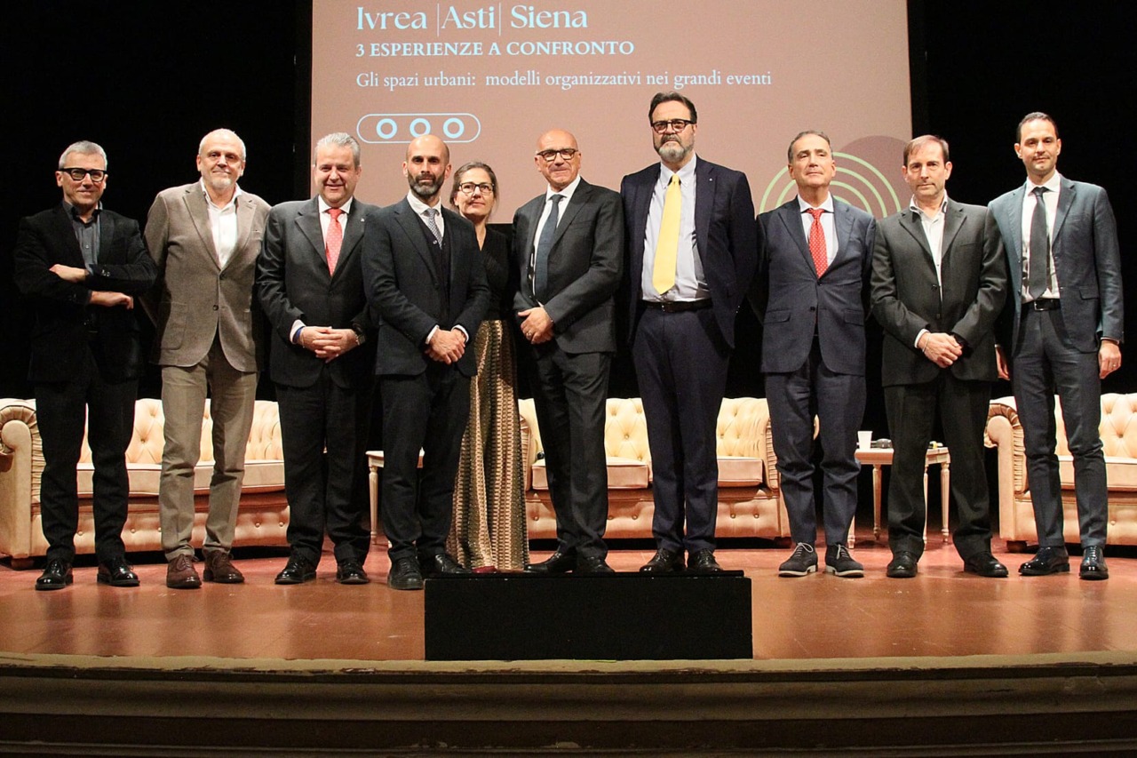 Ivrea, Asti e Siena: tradizioni a confronto «per un dialogo che guarda al futuro»