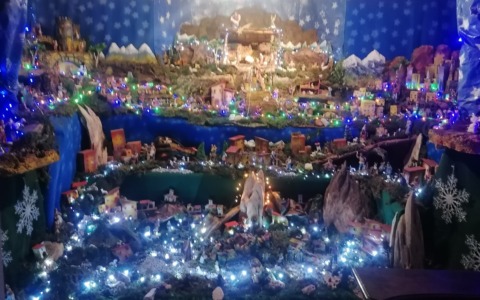 Presepe a San Giusto, tra i più grandi allestiti in Canavese