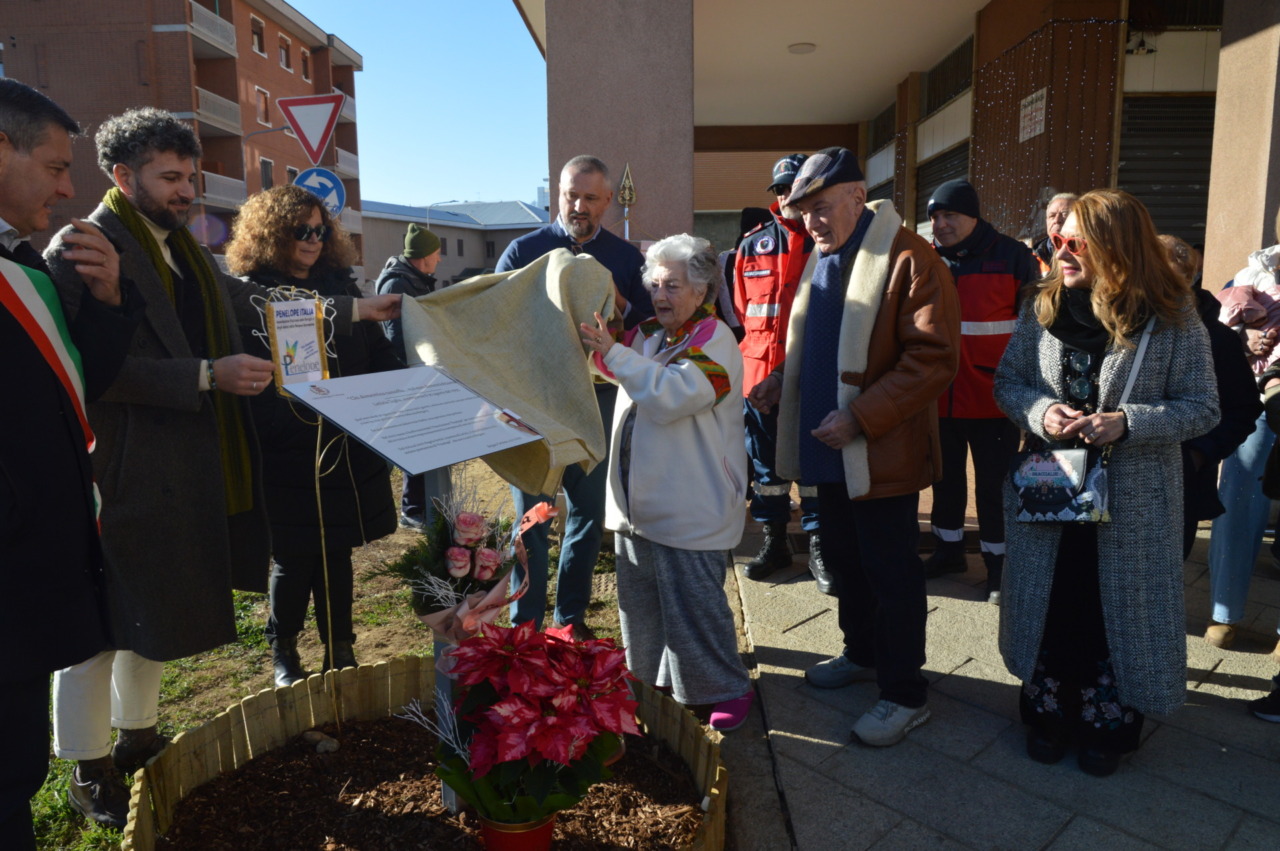 Una targa per non dimenticare Letizia Teglia