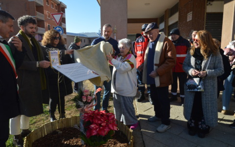 Una targa per non dimenticare Letizia Teglia