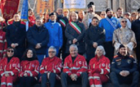 La Croce Rossa di Pont ha inaugurato il nuovo Doblò per il trasporto disabili