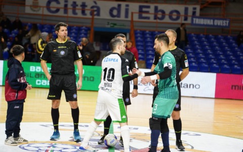 Feldi Eboli–L84 Torino finisce 1-1: verdeneri raggiunti nel finale al Pala Sele