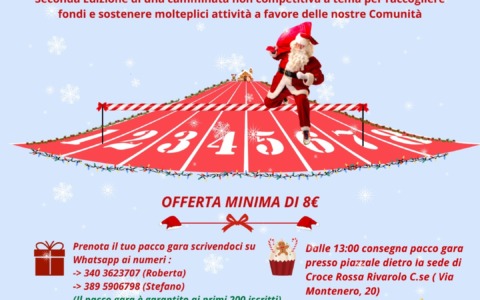 “Cammina con i Babbi”: a Rivarolo Canavese torna la passeggiata natalizia solidale