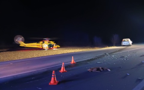 Grave incidente sulla 460: 34enne elitrasportato in codice rosso al CTO