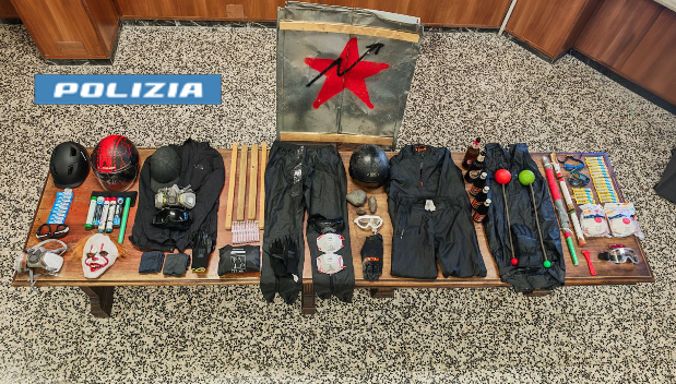 Manifestazione Askatasuna, 3 arresti e 24 denunce