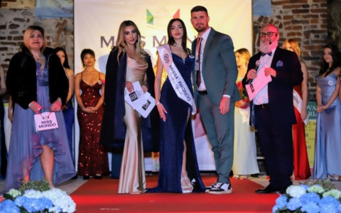 Miss Mondo a Ozegna tra spettacolo e solidarietà: tappa a Tulipania e vittoria per Chiara Baù