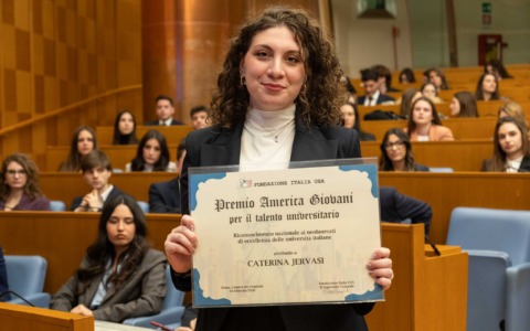 La volpianese Caterina Jervasi premiata alla Camera dei Deputati con una borsa di studio