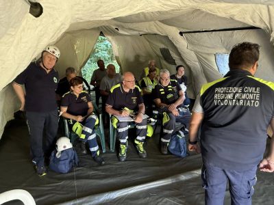 Protezione Civile Caselle, nuova sede nella casa confiscata alla mafia in viale Bona