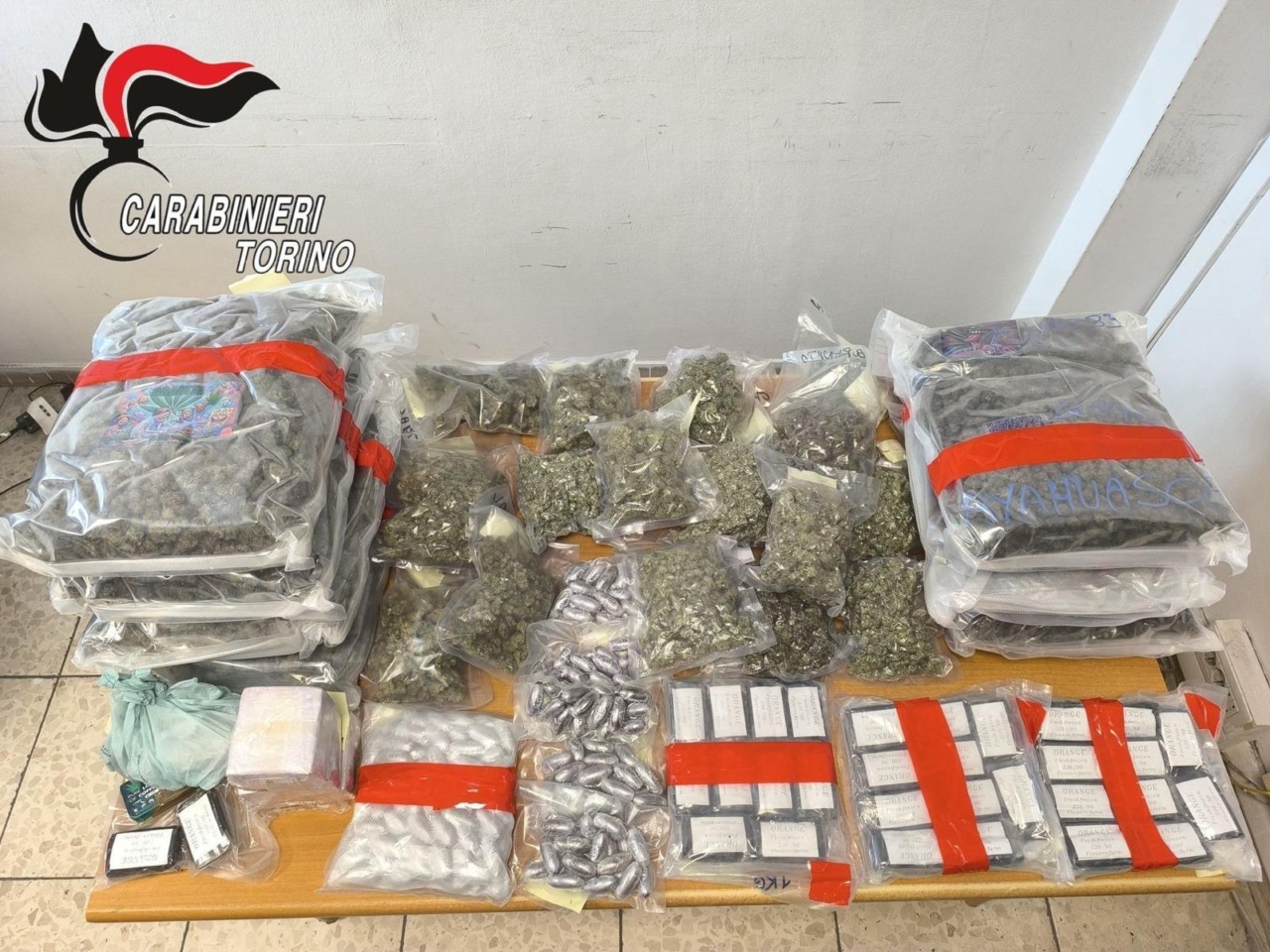 Maxi sequestro di droga a Rivarolo: 18 chili tra hashish e marijuana, arrestato 38enne