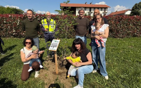 A Villanova la “Festa degli Alberi” dedicata ai sei nati nel 2025
