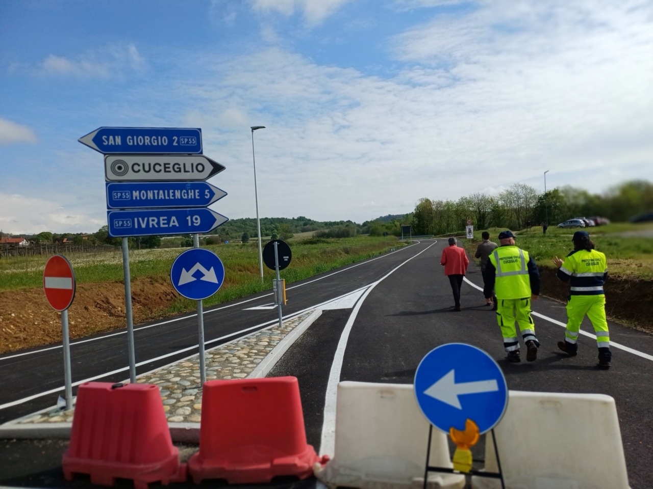 Inaugurata la nuova circonvallazione di Cascina Cuffia: addio ai mezzi pesanti nel centro