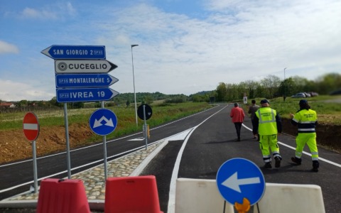 Inaugurata la nuova circonvallazione di Cascina Cuffia: addio ai mezzi pesanti nel centro