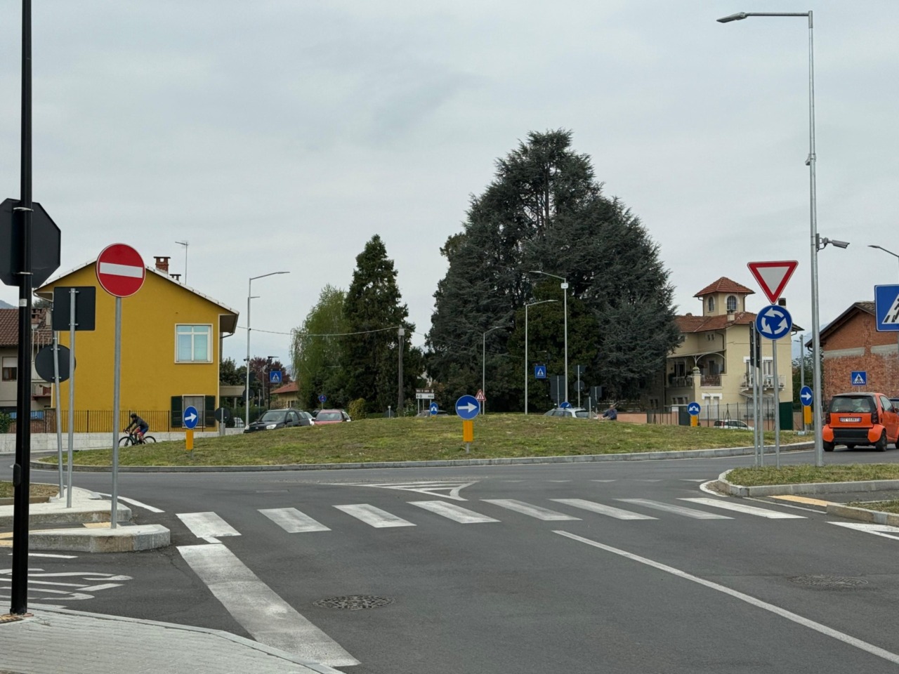 Nole inaugura la rotatoria sulla Provinciale