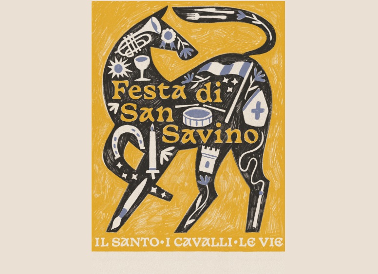 San Savino 2026: il manifesto di Cecilia Negri vincitore del bando