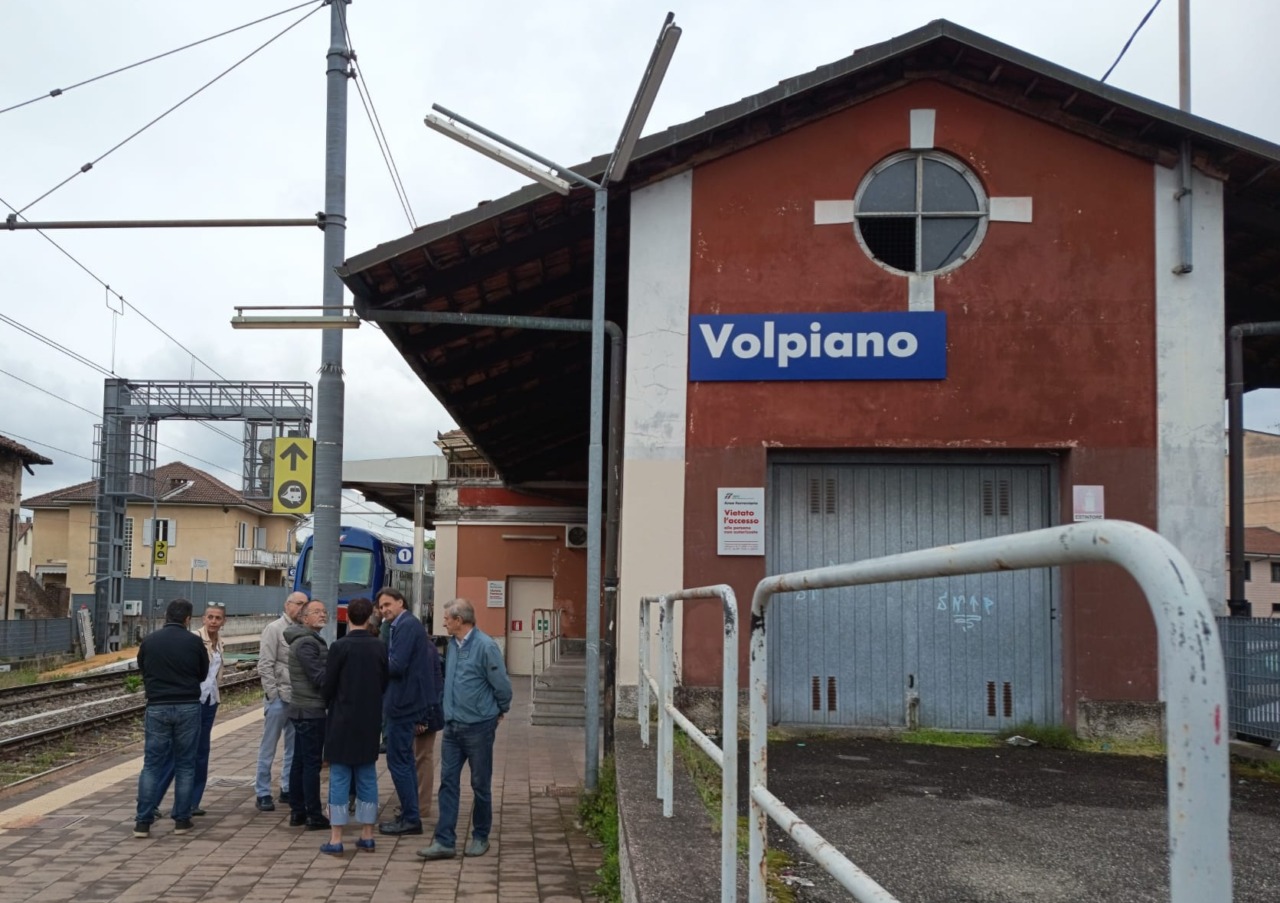Canavesana, le stazioni diventano cultura: a Volpiano il sopralluogo per il nuovo Museo Diffuso