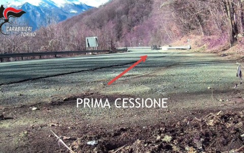 L’hub dello spaccio sotto al ponte lungo la Provinciale della «Serra»