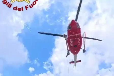 Spettacolare salvataggio: quattro escursionisti tratti in salvo a Punta Rama
