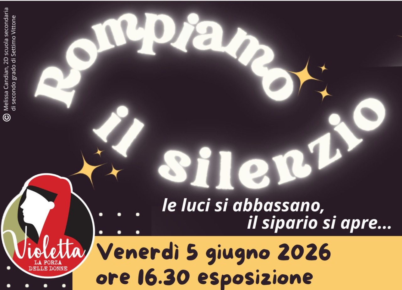“Rompiamo il silenzio” il Progetto Violetta per le scuole