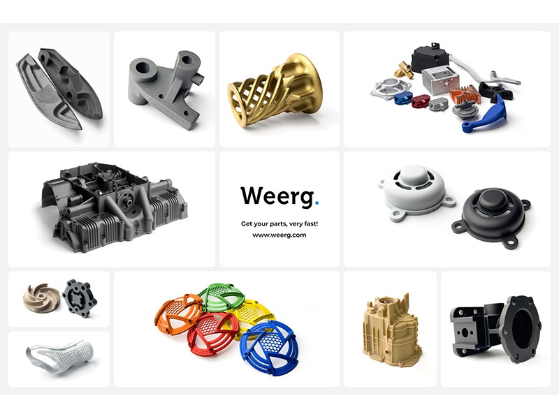 Weerg e la stampa 3D online: come semplificare sviluppo, produzione e gestione operativa