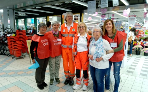 800 chili di solidarietà raccolti per la Caritas di Ciriè