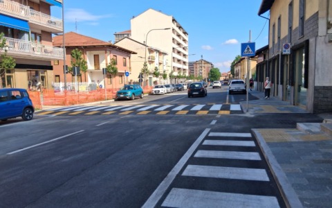 Corso Nazioni Unite realizzata una piattaforma rialzata nella zona di San Rocco