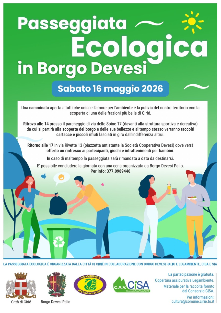 Passeggiata Ecologica a Borgo Devesi