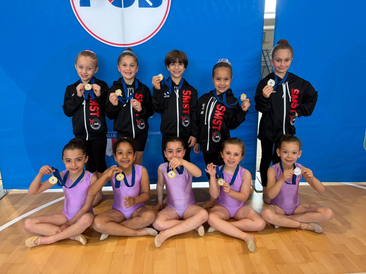“Ritmica Amica”, in campo le giovani atlete della PGS Sport Team
