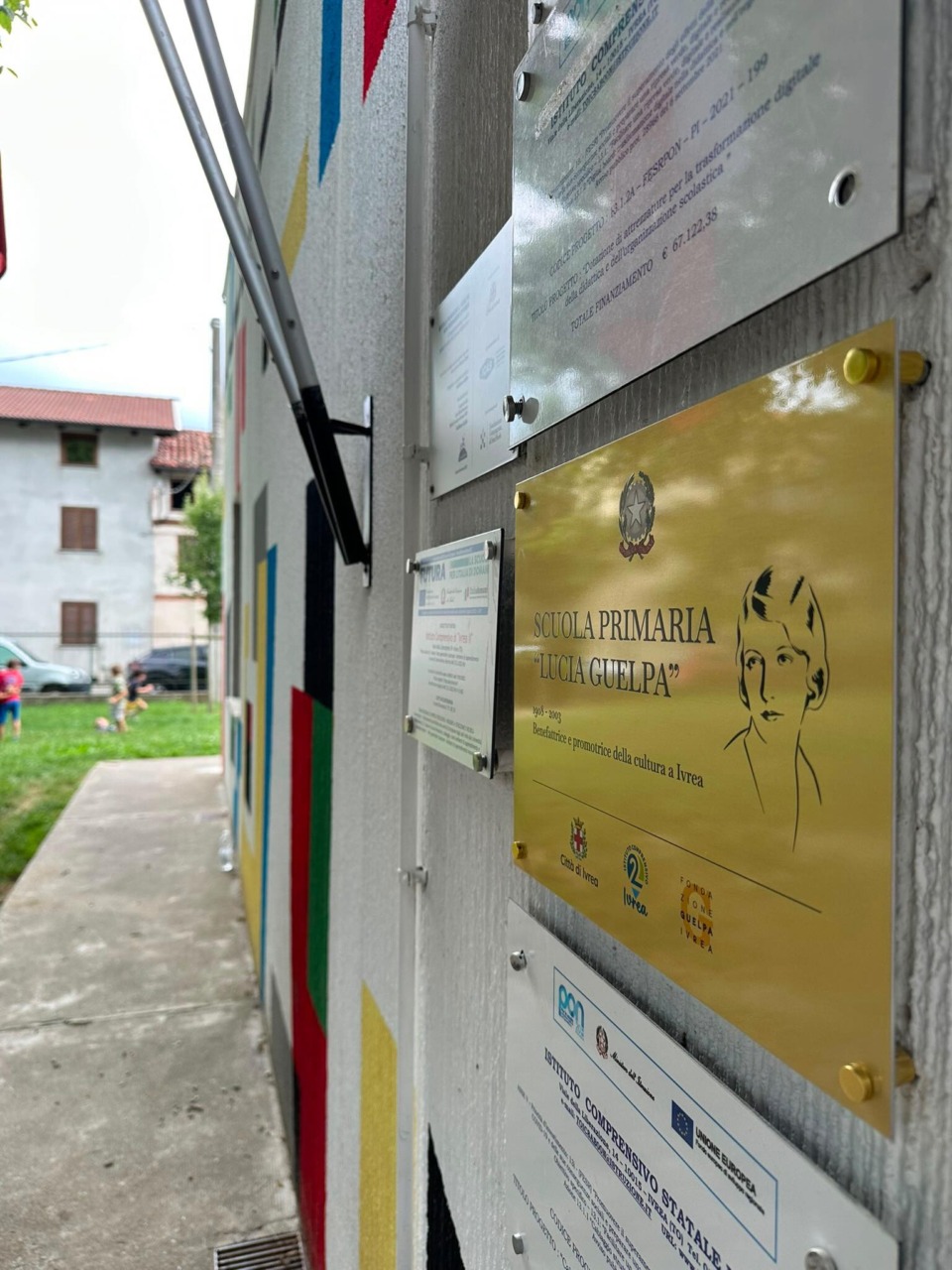 Lucia Guelpa, inaugurata la targa commemorativa alla scuola di San Bernardo