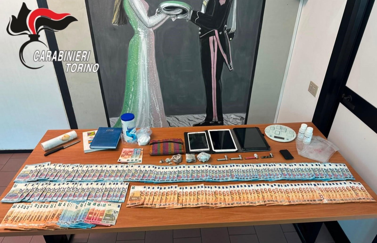 Operazione antidroga a Cascinette: coppia arrestata dai Carabinieri