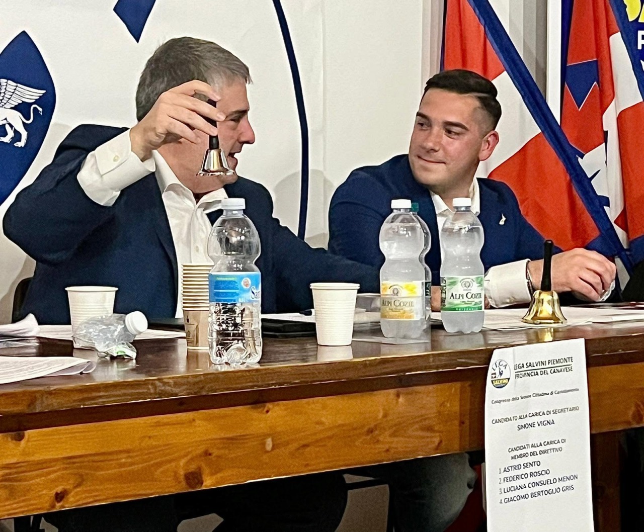 Simone Vigna eletto segretario della Lega di Castellamonte
