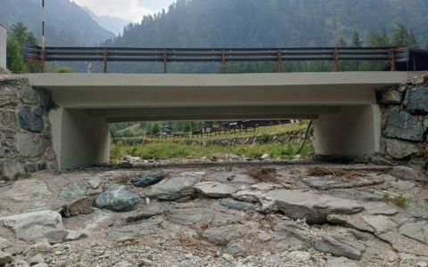 Valprato Soana: completata la manutenzione straordinaria di due ponti a Piamprato
