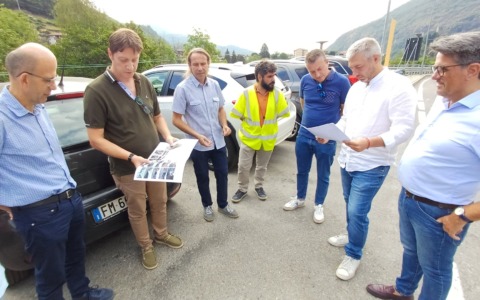 La Provinciale 47 della Val Soana allargata e messa in sicurezza a Villanuova di Pont Canavese