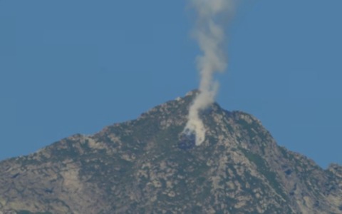 Incendio in Val Savenca: allarme nella mattinata, fumo visibile dalla Valchiusella