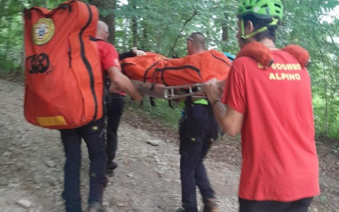 Intervento della XII Delegazione Canavesana: escursionista soccorsa alla Guja Lunga