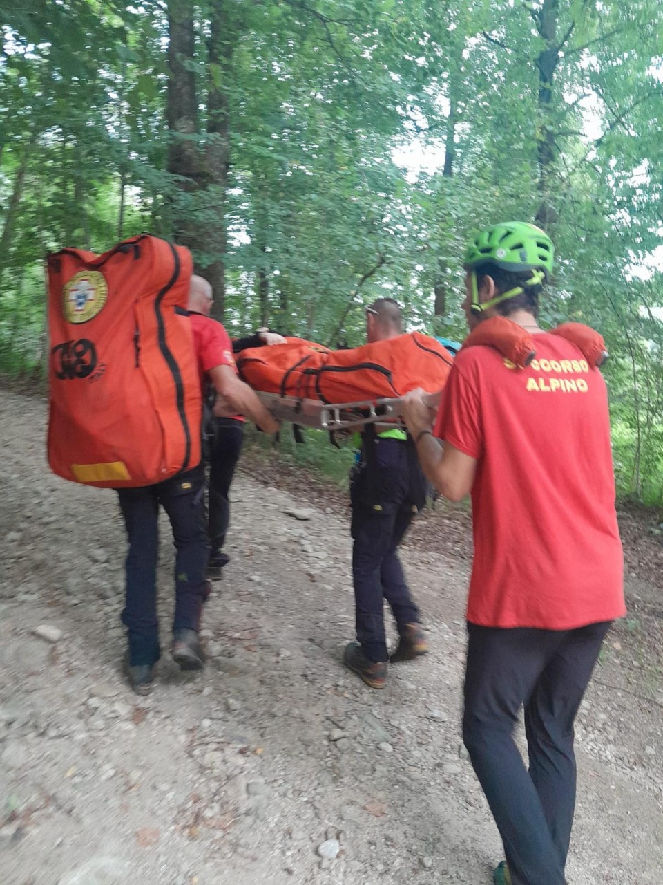 Intervento della XII Delegazione Canavesana: escursionista soccorsa alla Guja Lunga
