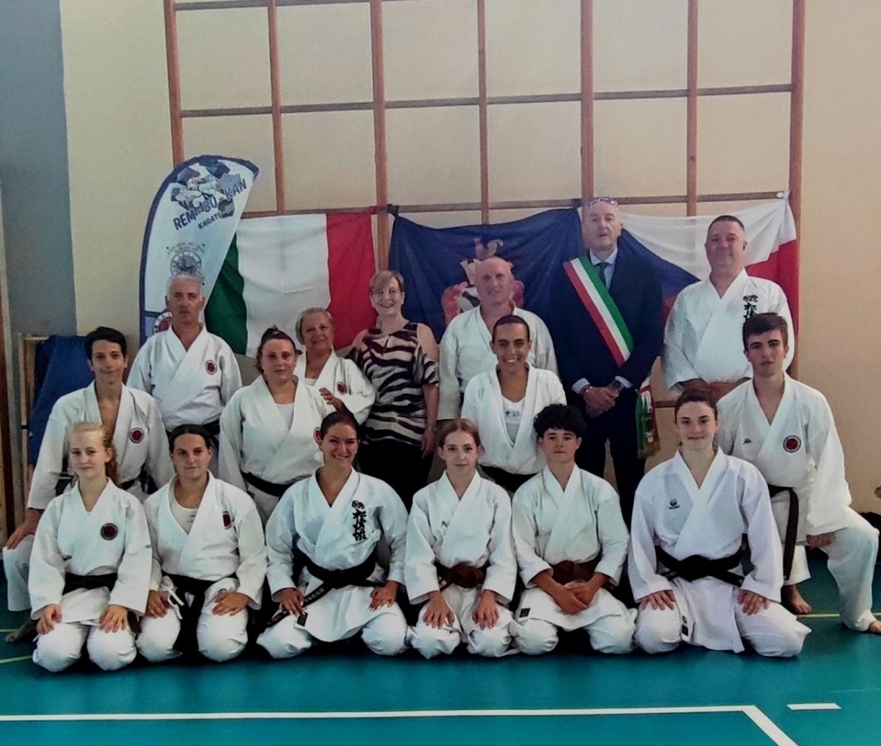 Rem bu Kan karate-do con Giulia Buffo avvicina Rivarolo e Praga