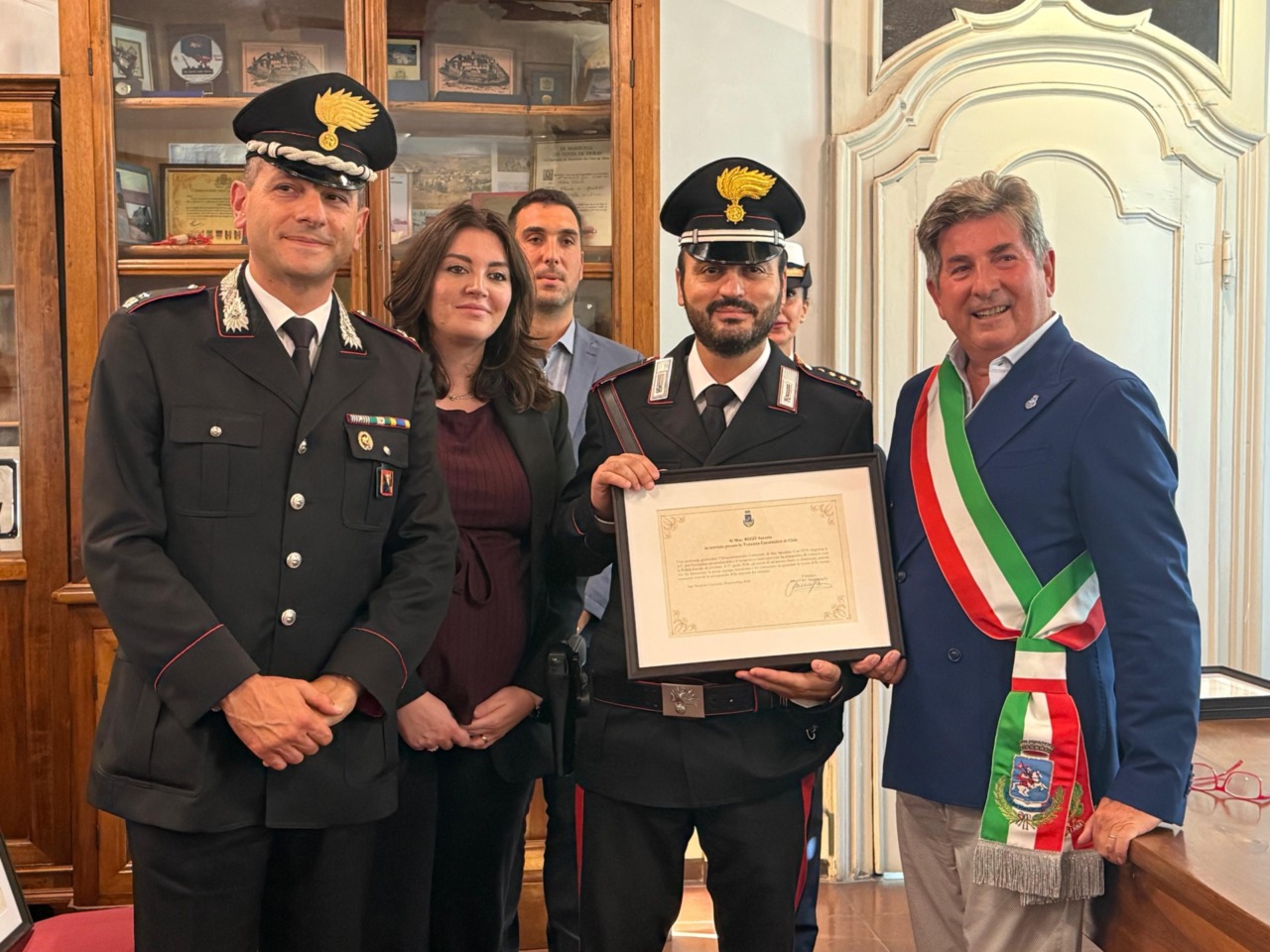 San Maurizio, sventarono un furto in appartamento: encomi a Polizia Municipale e Carabinieri