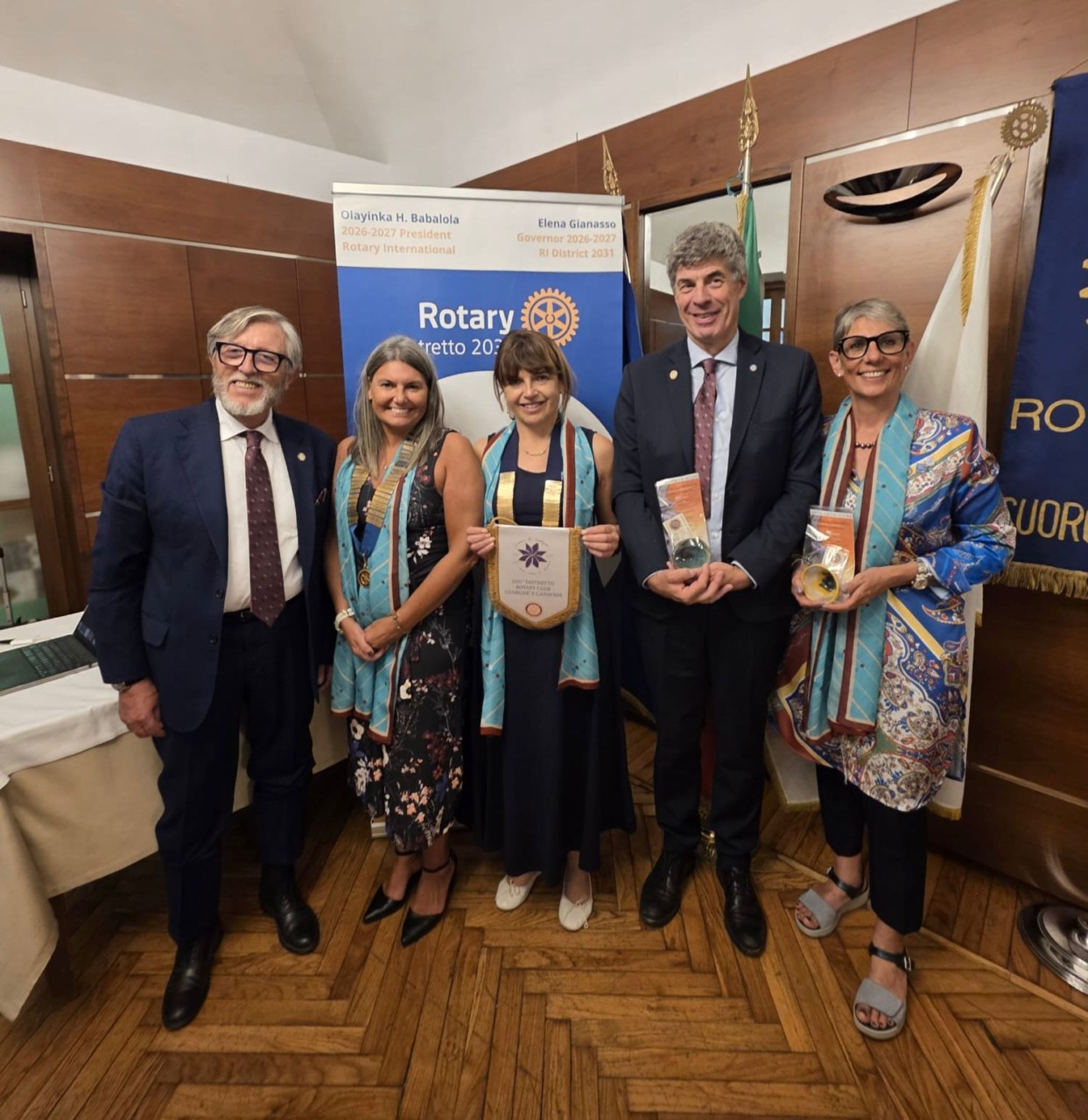 Povertà alimentare, famiglia ed ecologia: le sfide del Rotary Cuorgnè e Canavese