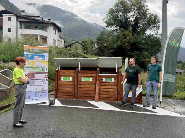 Scarti organici come risorsa: ecco inaugurato il nuovo chalet per il compostaggio collettivo
