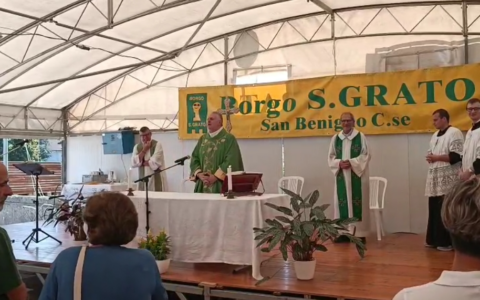 Bosconero e San Benigno accolgono il nuovo parroco, don Alberto Carlevato