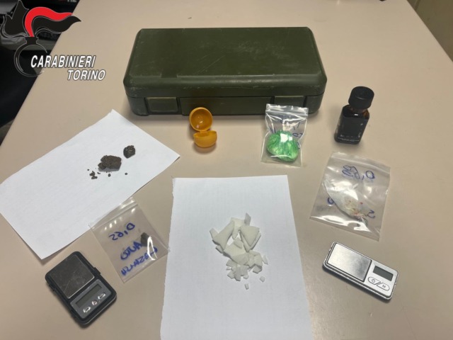Droga sequestrata a Ivrea